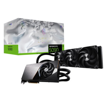 Karta graficzna MSI GeForce RTX 5090 Suprim Liquid SOC 32GB GDDR7 DLSS4